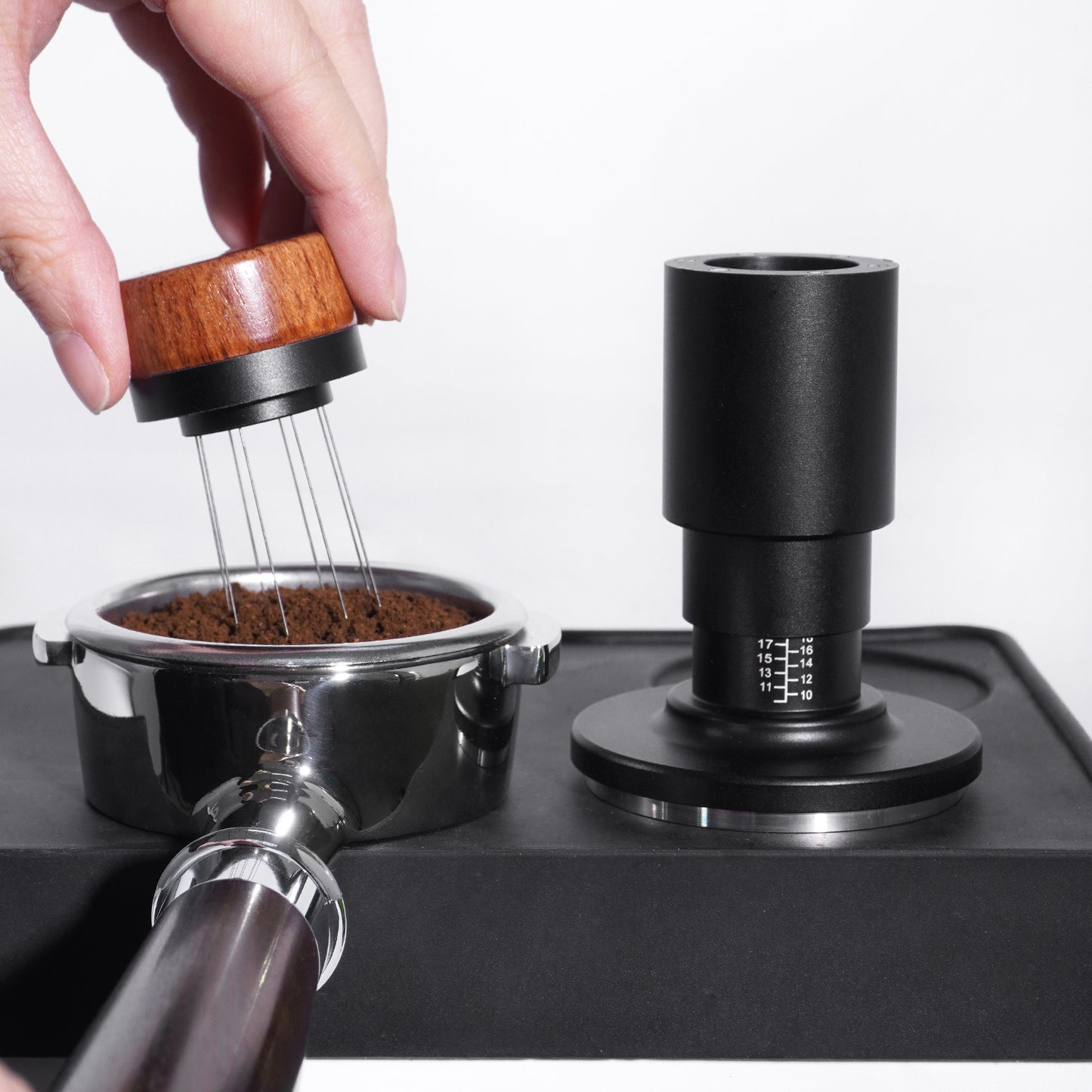 MT006 2 in 1 Coffee 58MM Tamper & Needle Constant Pressure Tool 2.0