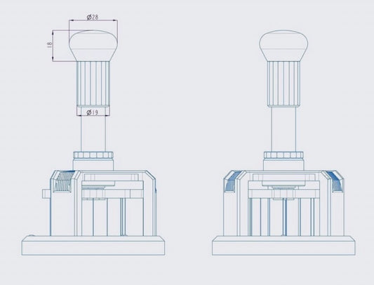 S403 WTD Seer Coffee 58MM Needle Tamper