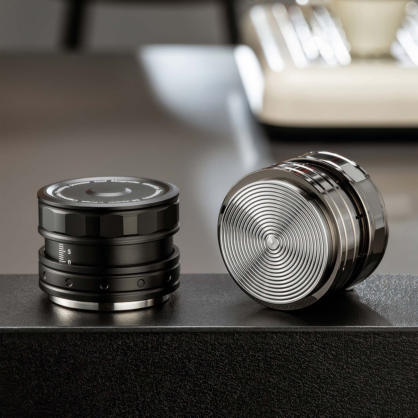 S103 54/58MM Constant Pressure Coffee Tamper with 2 Bottom Types