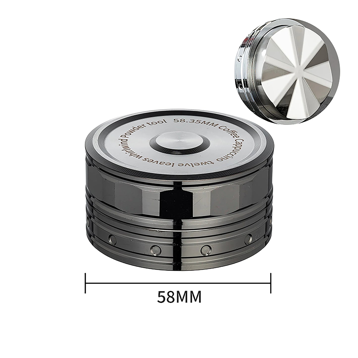 S102 58MM Gravity Distributor With Stainless Steel Leveler