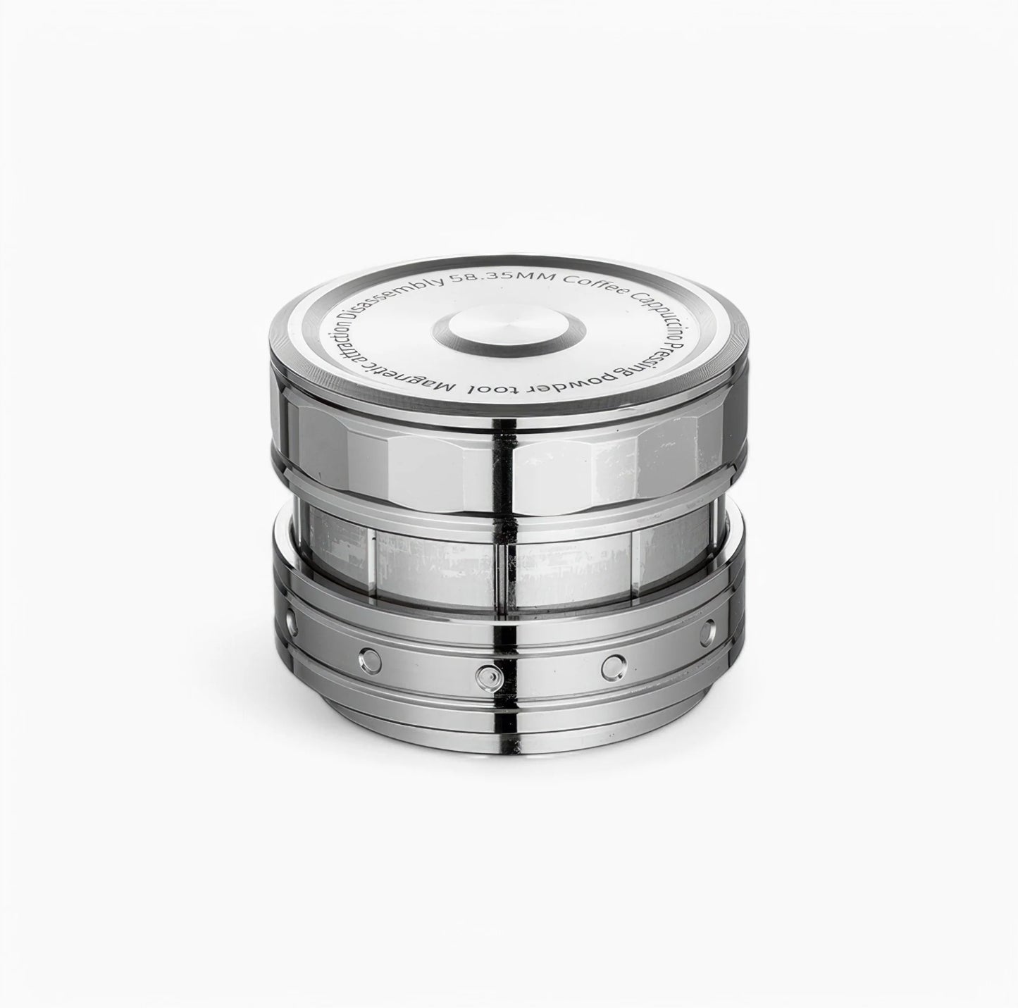 S103 54/58MM Constant Pressure Coffee Tamper with 2 Bottom Types