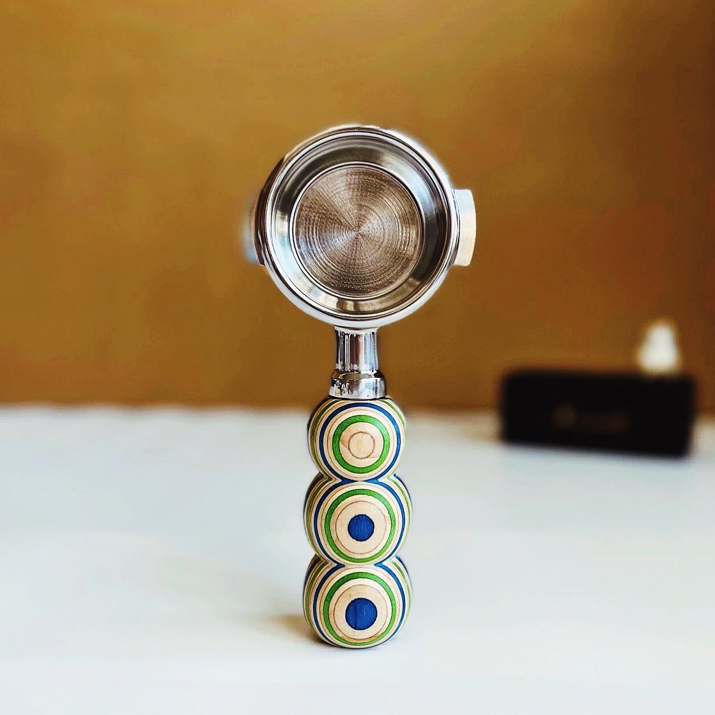 Handmade Coffee Portafilter Wooden Handle