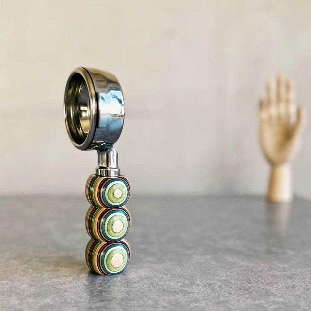 Handmade Coffee Portafilter Wooden Handle