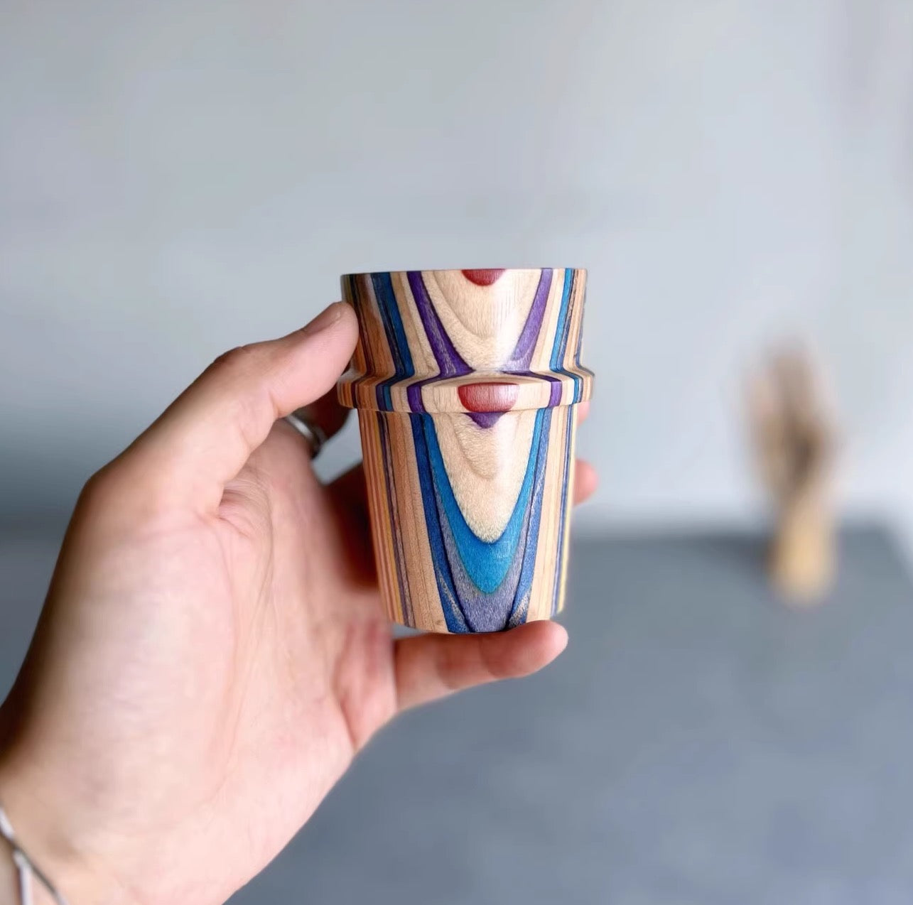 Handmade Skateboard Coffee Dosing Cup 58MM