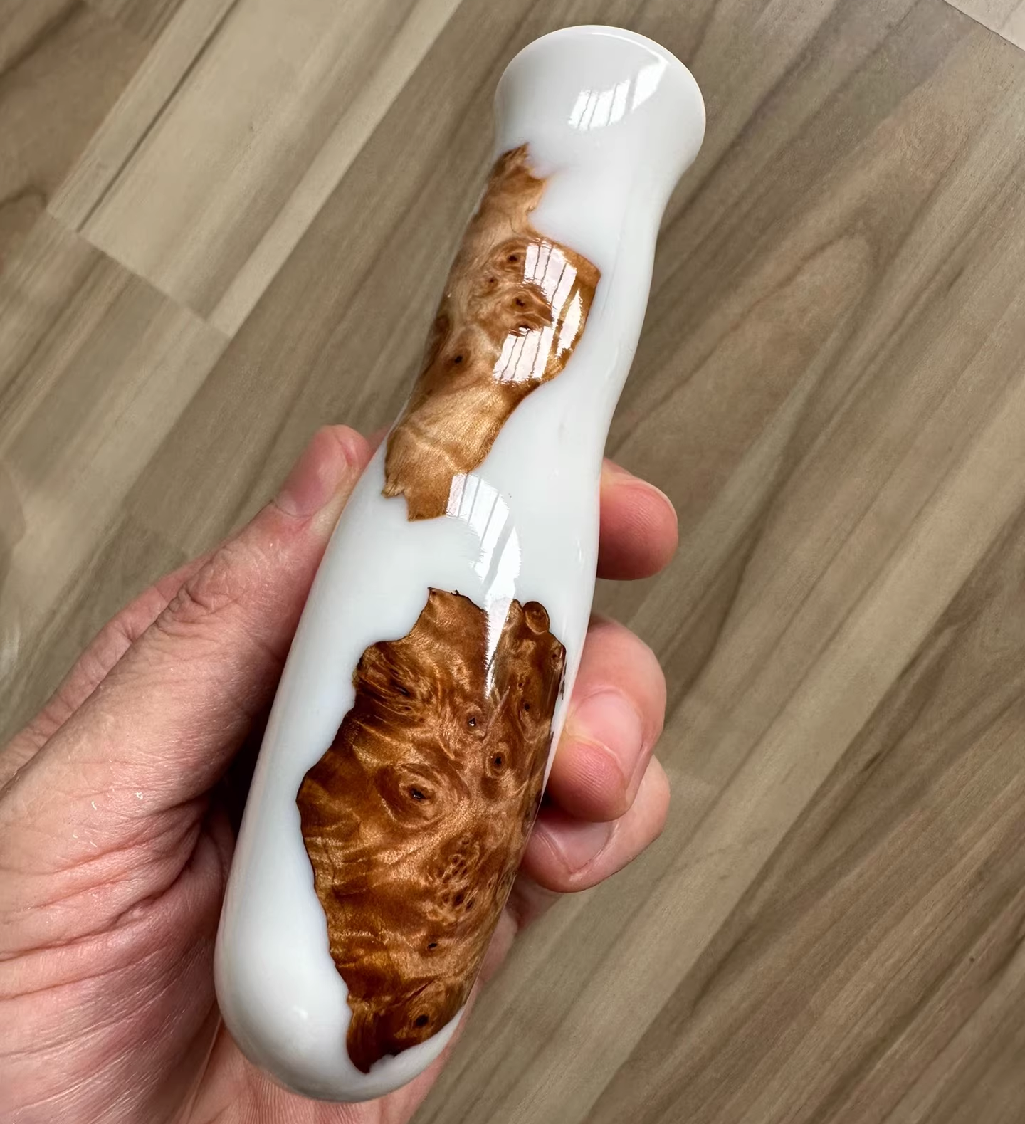 Handmade Coffee Portafilter Wooden Handle M10