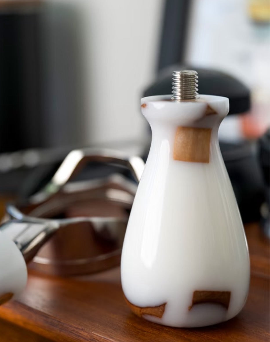 Handmade Coffee Portafilter Resin Handle M10 Screw