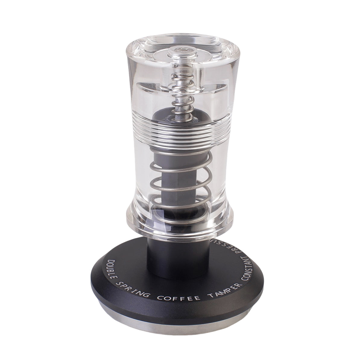 S202 58MM Espresso Transparent Handle Tampers