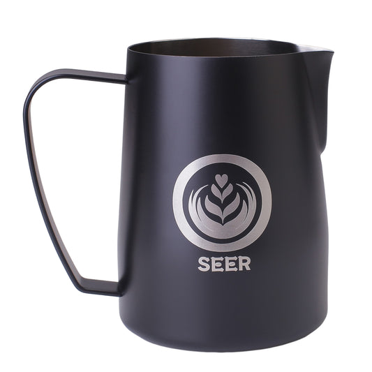 VS001 Round Spout Style New Handle Milk Jug 450ML