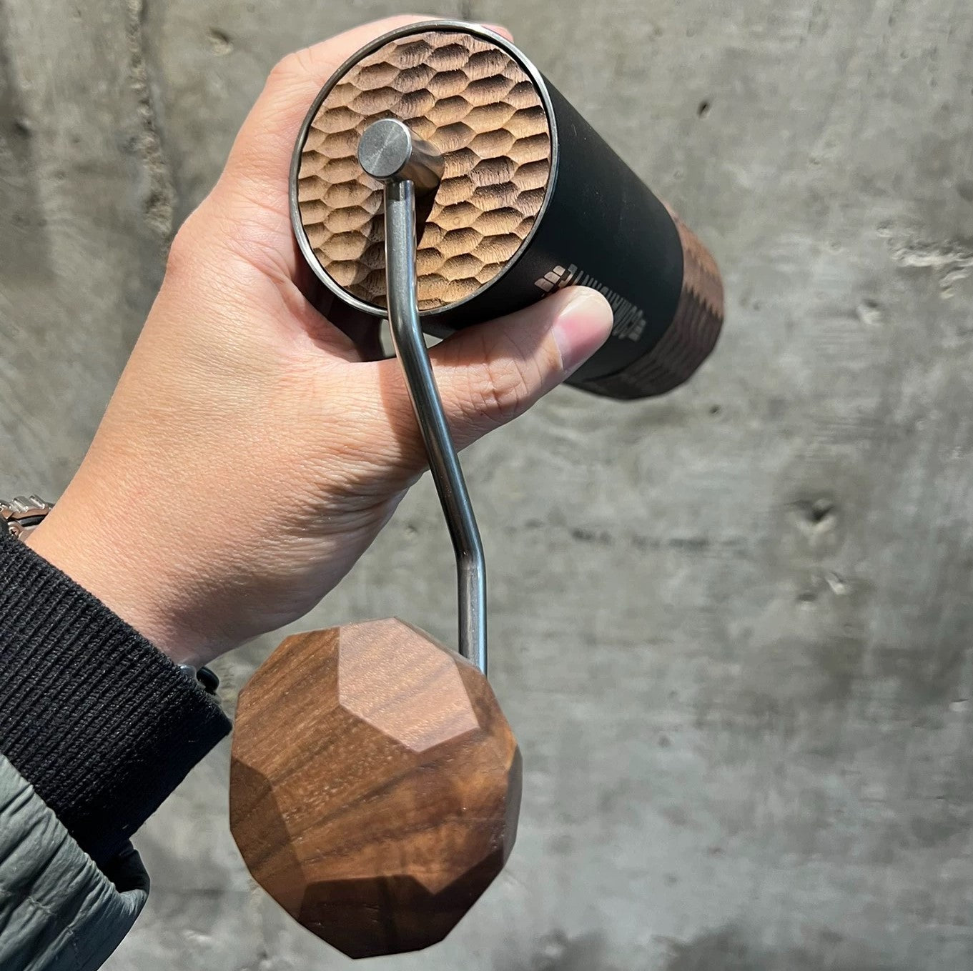 Handmade Wooden Parts For Commander C40 C60 Grinder