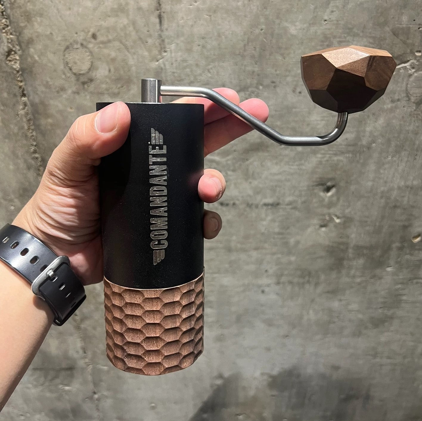 Handmade Wooden Parts For Commander C40 C60 Grinder