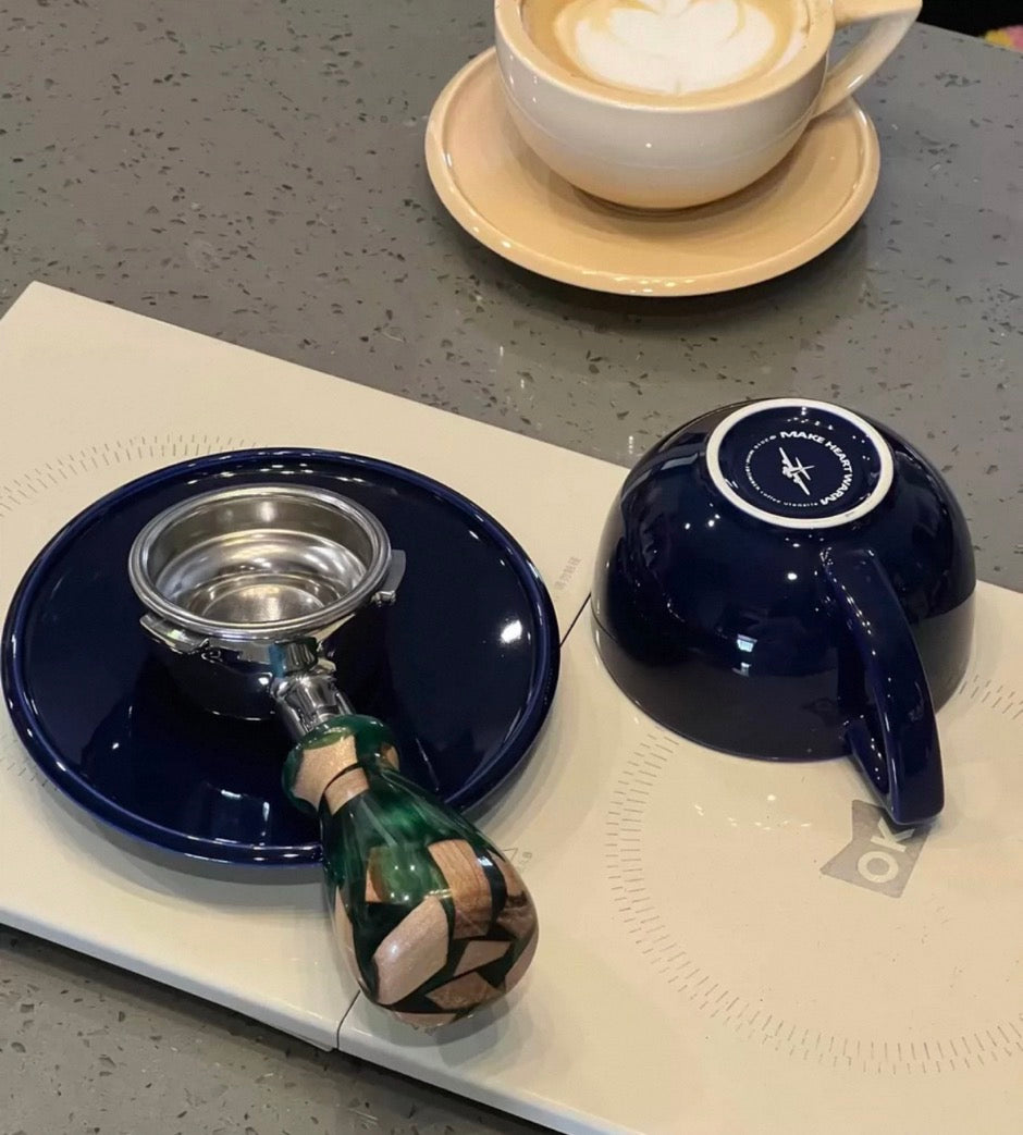 Handmade Coffee Portafilter Resin Handle M10 Screw